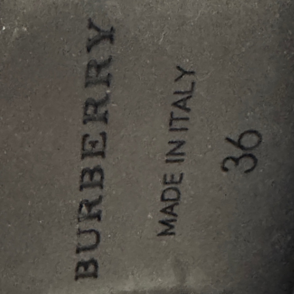 Burberry studded boots